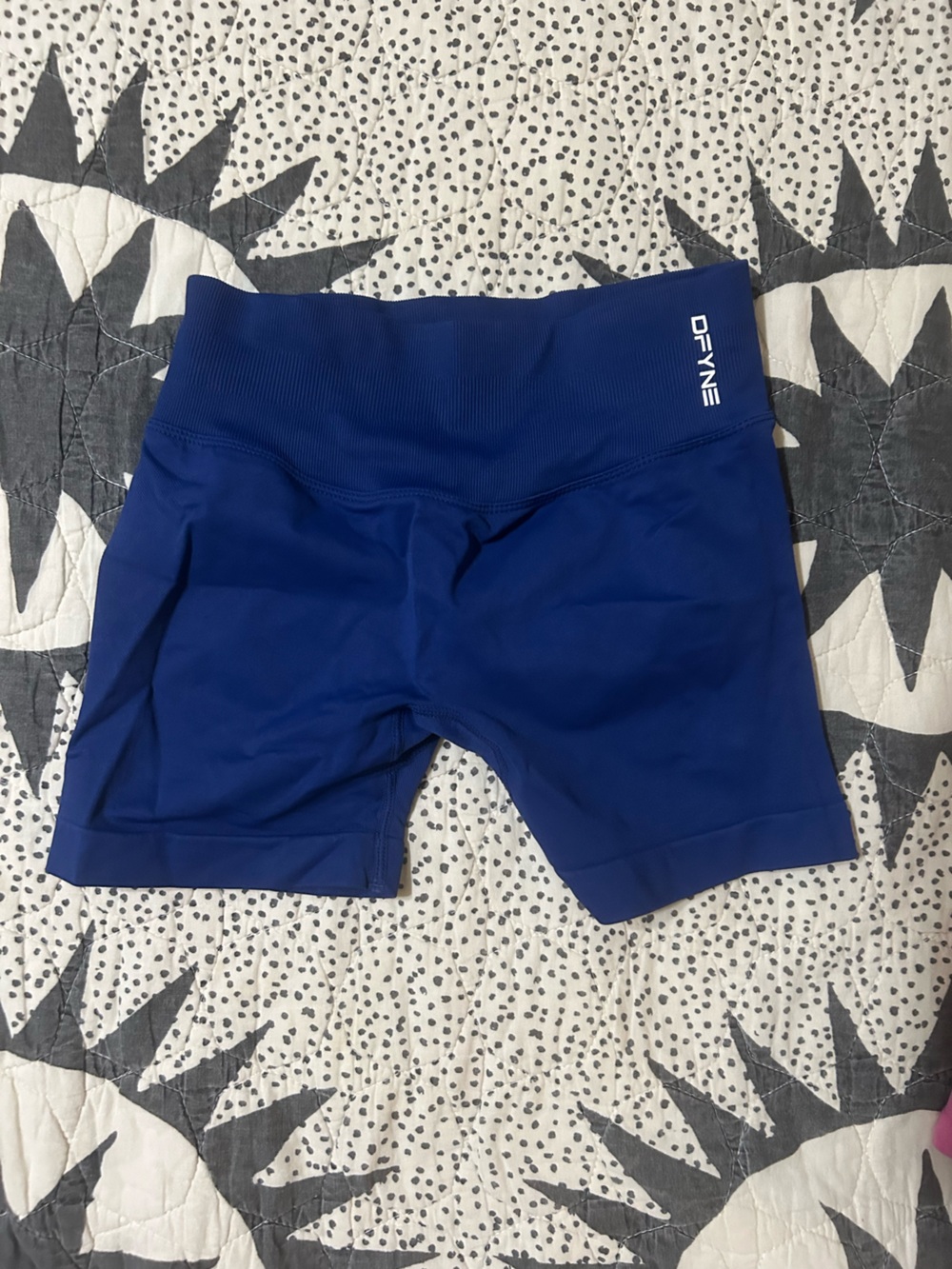 OFYNE Women's High-Rise Athletic Shorts — Royal Blue
